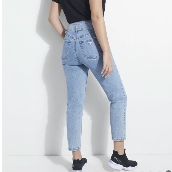 Vintage GUESS Belted Jeans - Picture 4 of 8